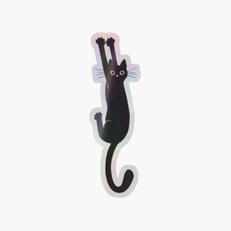 Holo Sticker Black Cat